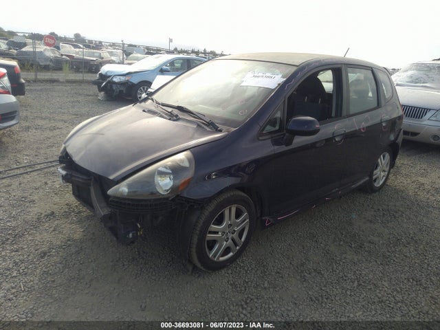 2008 HONDA FIT SPORT VIN: JHMGD38658S043289