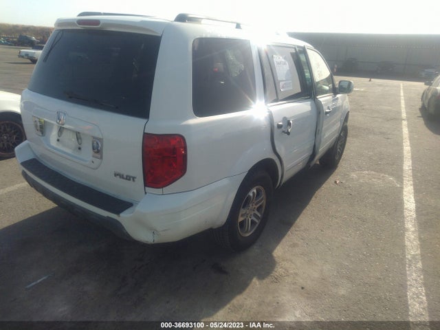 2004 HONDA PILOT EX VIN: 2HKYF18484H608680