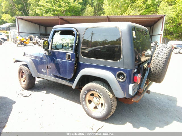 2004 JEEP WRANGLER RUBICON VIN: 1J4FA69S54P736759