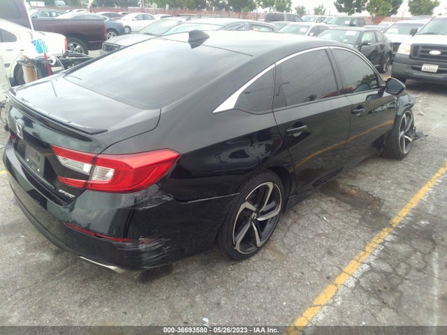 2018 HONDA ACCORD SEDAN SPORT 1.5T VIN: 1HGCV1F34JA225640