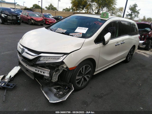 2018 HONDA ODYSSEY ELITE VIN: 5FNRL6H97JB039188