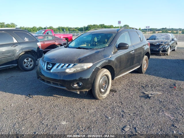 2010 NISSAN MURANO SL VIN: JN8AZ1MW9AW110451