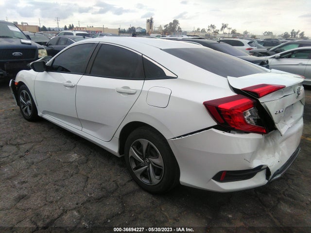 Honda Civic Sedan Lx 2020 2HGFC2F66LH537420 Image 3