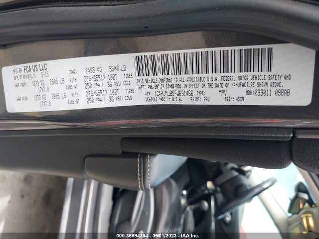 1C4PJMCB5FW691466 Jeep Cherokee Latitude