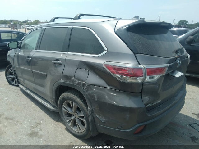 2015 TOYOTA HIGHLANDER XLE VIN: 5TDKKRFH1FS047290