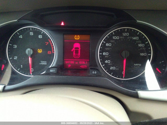 2012 AUDI A4 2.0T PREMIUM VIN: WAUBFAFL3CN008550