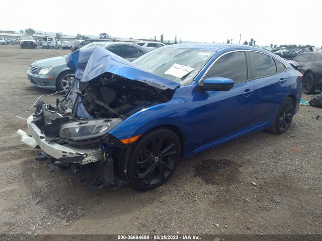 2019 HONDA CIVIC SEDAN SPORT VIN: 19XFC2F86KE209263