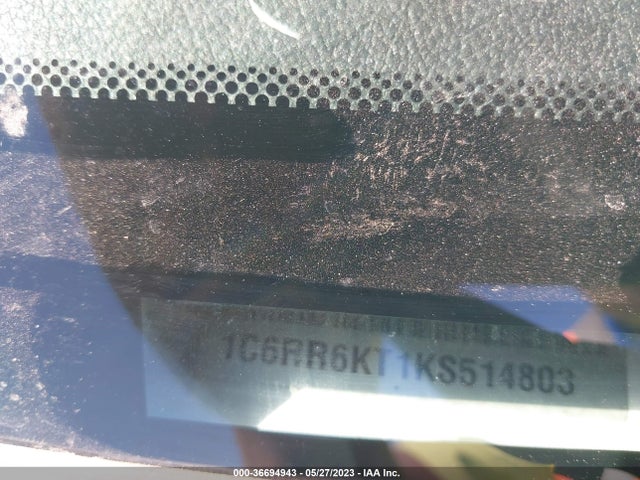 1C6RR6KT1KS514803 RAM 1500 Classic Tradesman
