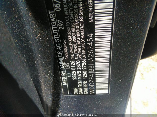 WDDZF4JB8HA262454 Mercedes-Benz E-class E 300