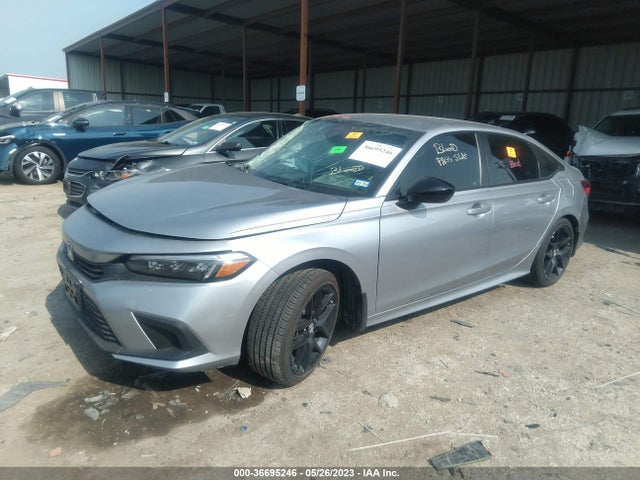 2022 HONDA CIVIC SEDAN SPORT VIN: 2HGFE2F56NH579025