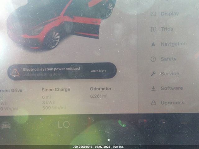 5YJ3E1EA3NF287428 Tesla MODEL 3