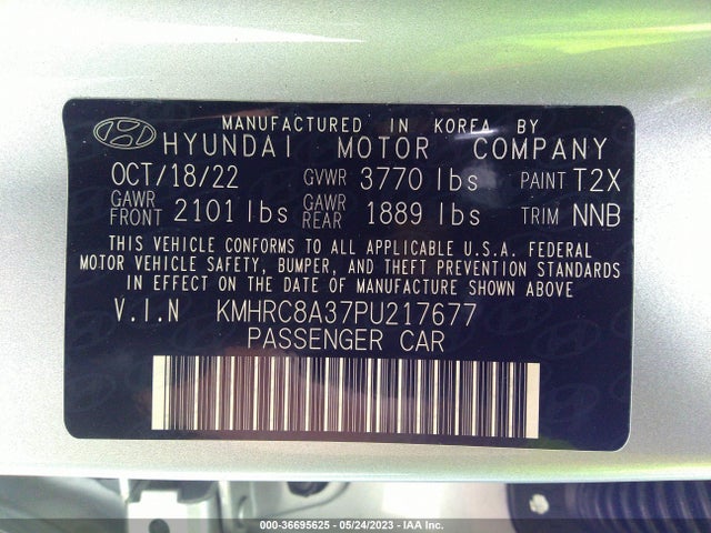 Hyundai Venue Sel 2023 KMHRC8A37PU217677 Image 11