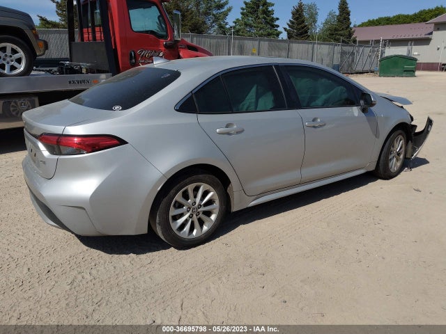 2020 TOYOTA COROLLA XLE VIN: 5YFFPRAEXLP081166