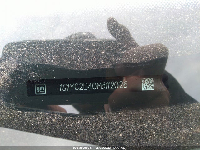Chevrolet Corvette 3lt 2021 1G1YC2D40M5112026 Image 10