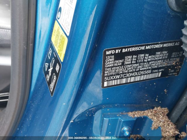 5UXXW7C30H0U26566 BMW X4 M40i
