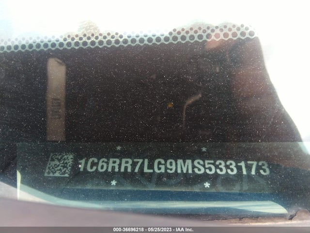 RAM 1500 Classic Slt/warlock 2021 1C6RR7LG9MS533173 Image 10