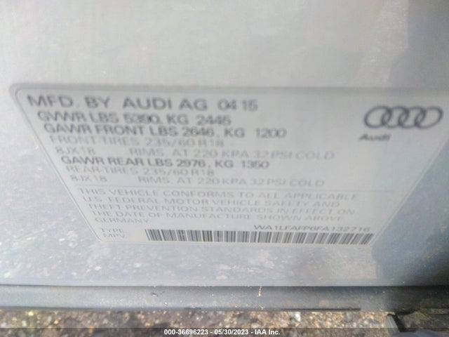 WA1LFAFP6FA132716 Audi Q5 Premium Plus