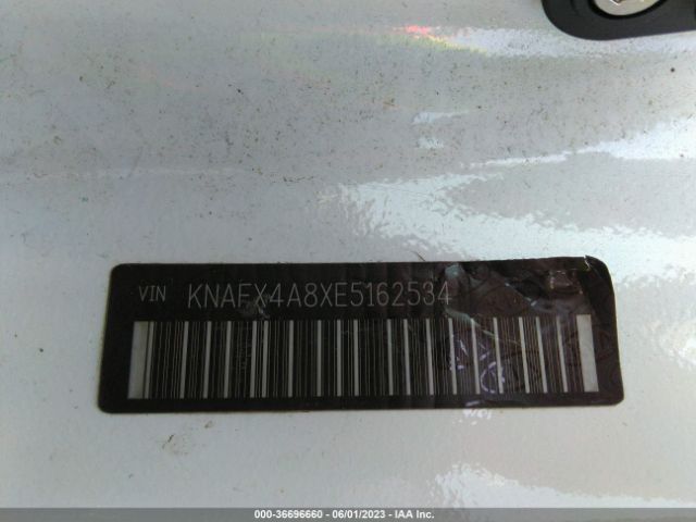 KNAFX4A8XE5162534 KIA FORTE EX