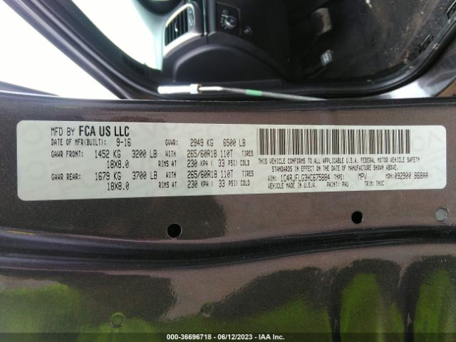 1C4RJFLG3HC675884 Jeep Grand Cherokee Trailhawk