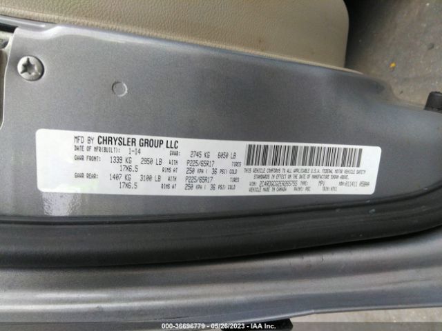 2C4RDGCG2ER265755 Dodge Grand Caravan Sxt