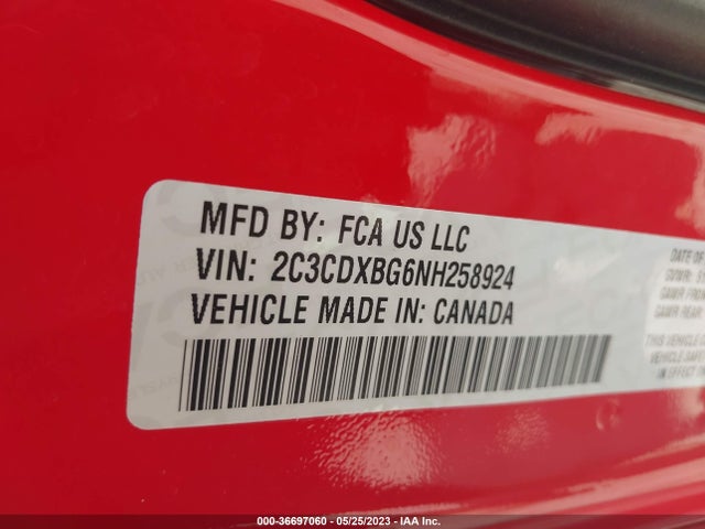 Dodge Charger Sxt 2022 2C3CDXBG6NH258924 Image 9
