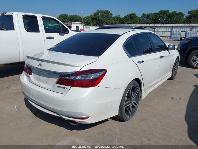2017 HONDA ACCORD SEDAN SPORT VIN: 1HGCR2F56HA017247