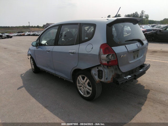2008 HONDA FIT SPORT VIN: JHMGD37618S035952