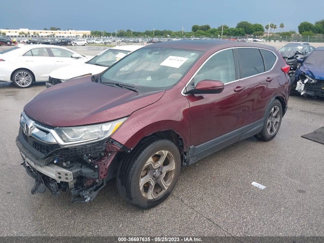 Honda Cr-v Ex-l 2018 7FARW1H87JE040914 Image 2