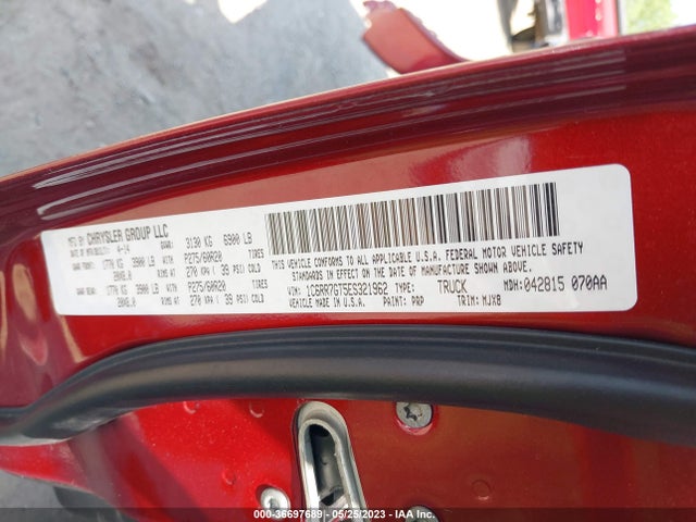 1C6RR7GT5ES321962 RAM 1500 Big Horn