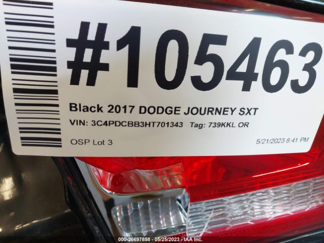 3C4PDCBB3HT701343 Dodge Journey Sxt