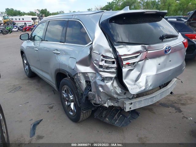 Toyota Highlander Hybrid Limited 2017 5TDDGRFH6HS023550 Image 4