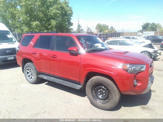 2022 TOYOTA 4RUNNER TRD OFF ROAD VIN: JTEPU5JRXN6045542