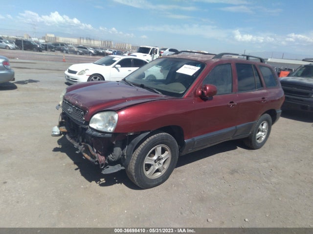 2004 HYUNDAI SANTA FE GLS/LX VIN: KM8SC73E84U844300