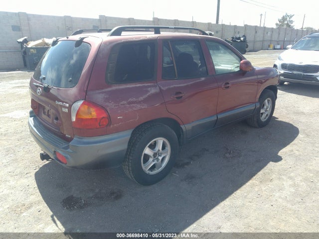 2004 HYUNDAI SANTA FE GLS/LX VIN: KM8SC73E84U844300