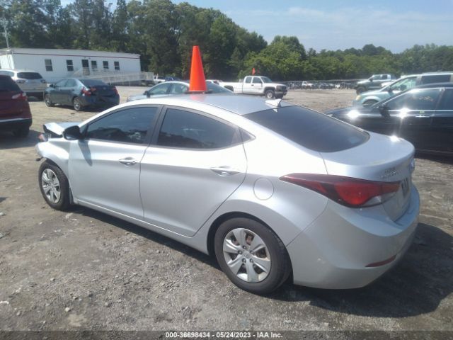 KMHDH4AE9GU581749 Hyundai ELANTRA SE