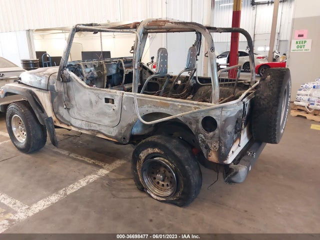 2002 JEEP WRANGLER SE VIN: 1J4FA29P82P700288