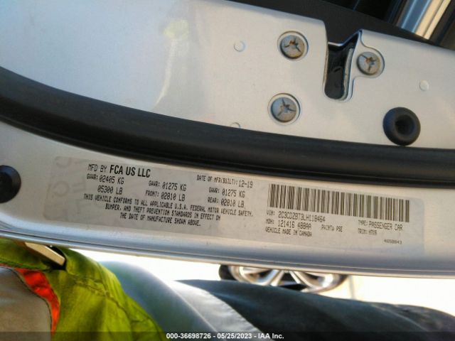 2C3CDZBT3LH118464 Dodge Challenger R/t
