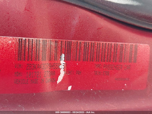 2009 DODGE CHARGER SE VIN: 2B3KA43D79H558157