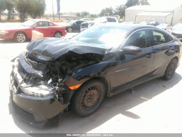 Honda Civic Sedan Lx 2018 2HGFC2F55JH568713 Image 2