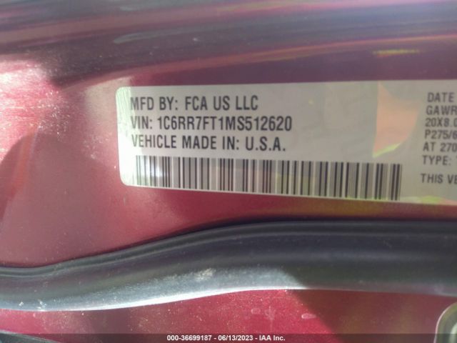 1C6RR7FT1MS512620 RAM 1500 Classic Tradesman