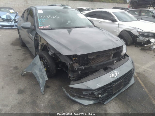 Hyundai Elantra Hybrid Blue 2021 KMHLM4AJXMU010318 Image 1