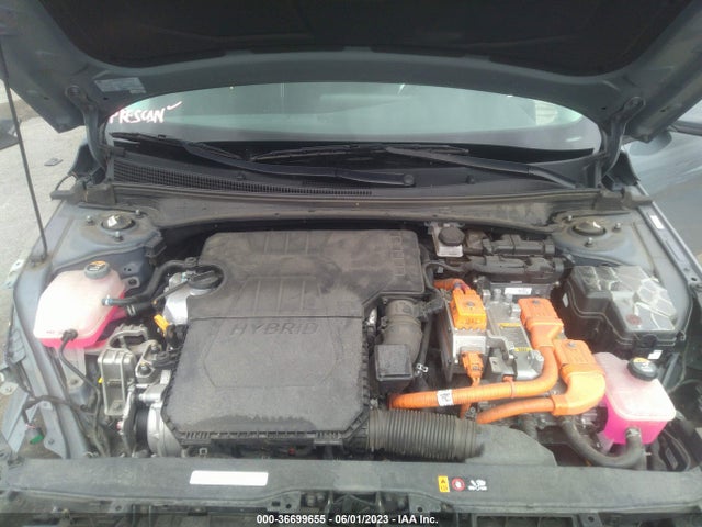 Hyundai Elantra Hybrid Blue 2021 KMHLM4AJXMU010318 Image 11