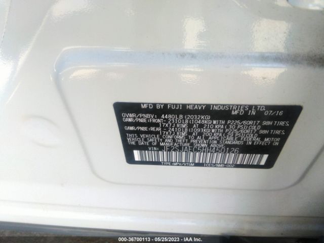 JF2SJAEC5HH450126 Subaru Forester Premium