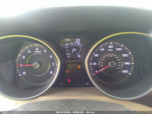 2013 HYUNDAI ELANTRA GLS VIN: 5NPDH4AE1DH350922