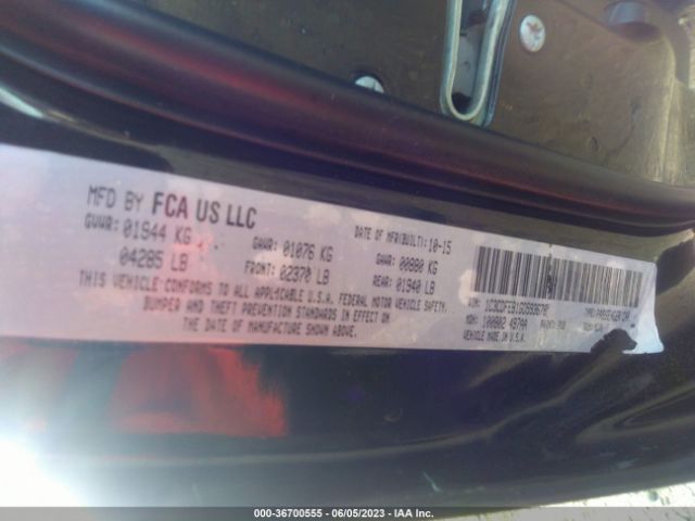 1C3CDFEB1GD593678 Dodge DART GT