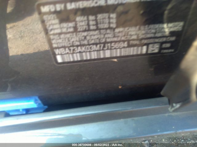 WBA73AK03M7J15694 BMW 2 Series 228i Xdrive