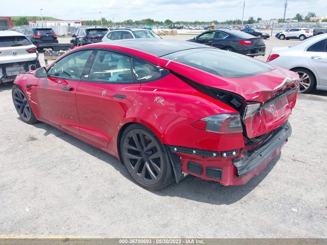 Tesla Model S Plaid 2021 5YJSA1E66MF453426 Image 3