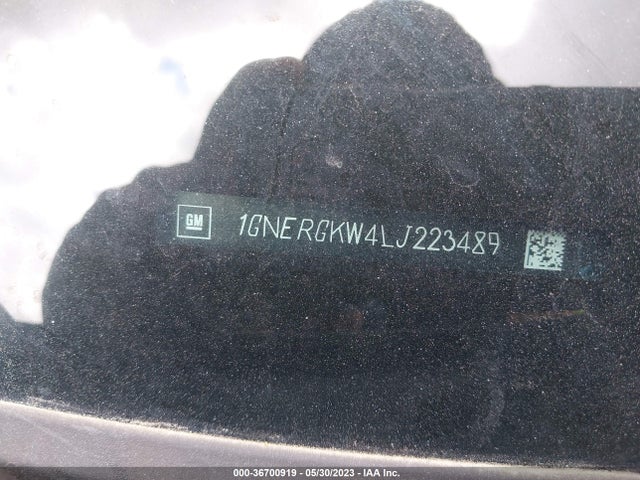 Chevrolet Traverse Lt Cloth 2020 1GNERGKW4LJ223489 Image 9