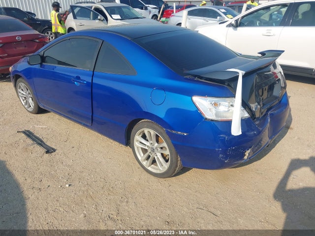 2008 HONDA CIVIC CPE SI VIN: 2HGFG21518H701568