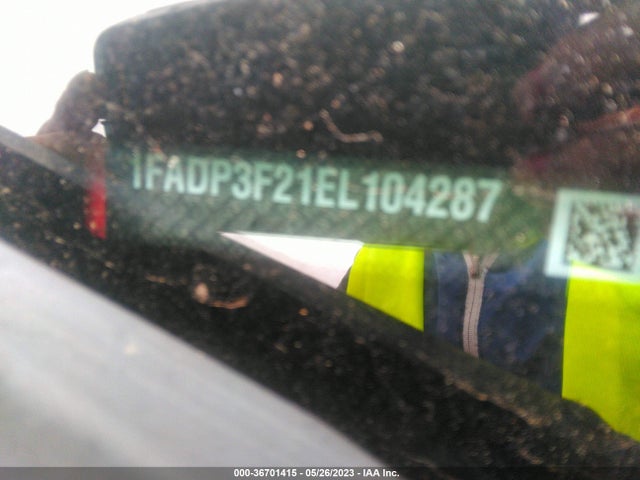 Ford FOCUS SE 2014 1FADP3F21EL104287 Image 10